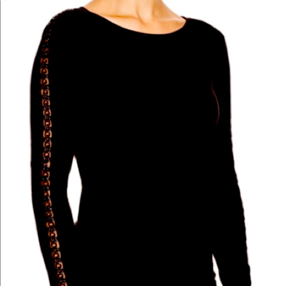 Bailey 44 Women's Houston Chain-trimmed Top -Black